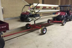 Pole Rack Jump Equipment Storage Wagons & Trailers (Without Flatbed)