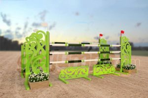 sublime - green and white aluminum jumper jump